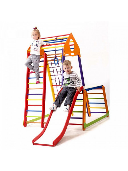 Ігровий спорткомплекс BambinoWood Color Plus 1-1 130 Ігровий спорткомплекс BambinoWood Color Plus 1-1 130